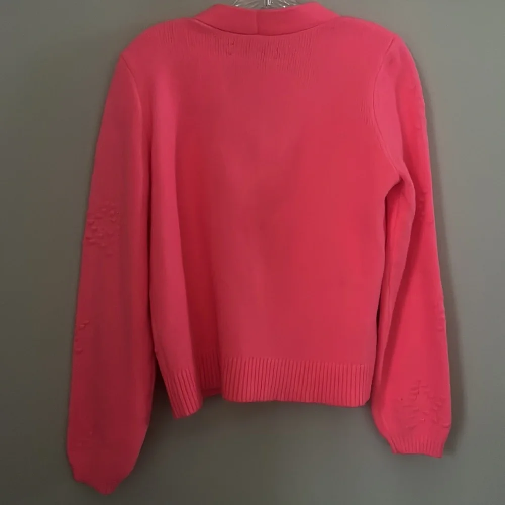 NWT LOFT Star Bobble Cardigan in Pink | M